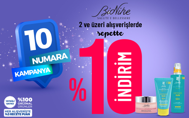 <a href="https://recete.com/bionike">Bionike'de 2 ve Üzerine Sepette Ekstra %10 İndirim</a>