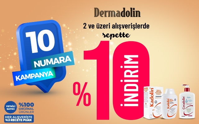 <a href="https://recete.com/dermadolin">Dermadolin'de 2 ve Üzerine Sepette Ekstra %10 İndirim</a>