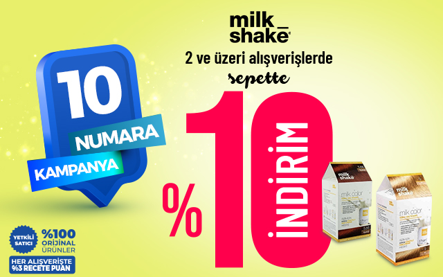 <a href="recete.com/milk-shake">Milk Shake'de 2 ve Üzerine Sepette Ekstra %10 İndirim</a>