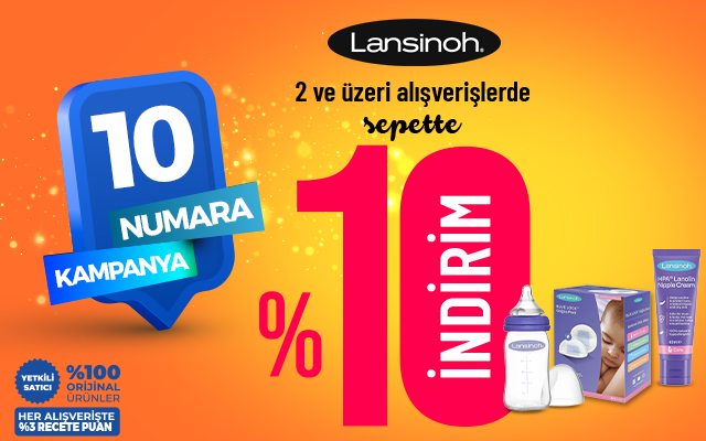 <a href="recete.com/lansinoh">Lansinoh'da 2 ve Üzerine Sepette Ekstra %10 İndirim</a>