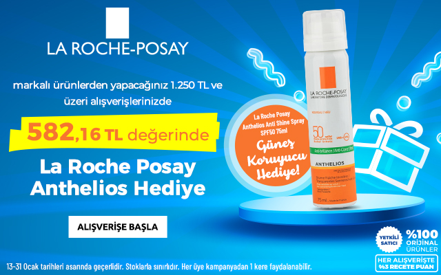 <font color="#808080" face="Rubik, sans-serif"><b><a href="https://www.recete.com/la-roche-posay-anthelios-anti-shine-spray-spf50-75">La Roche Posay Anthelios Güneş Koruyucu Hediye</a></b></font>