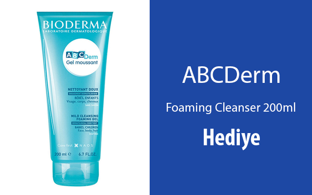 <span style="font-family: Barlow, sans-serif; font-size: 14px; text-wrap-mode: nowrap;"><a href="https://www.recete.com/abcderm"><b>ABCDerm Foaming Cleanser 200ml Hediye</b></a></span>