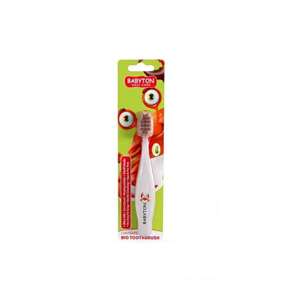 Babyton Oral Care Bio Yumuşak Diş Fırçası - Yengeç - 1