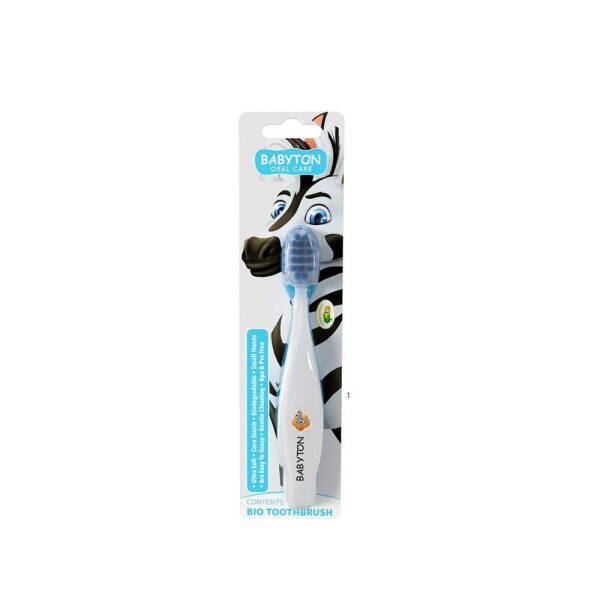 Babyton Oral Care Bio Yumuşak Diş Fırçası - Zebra - 1