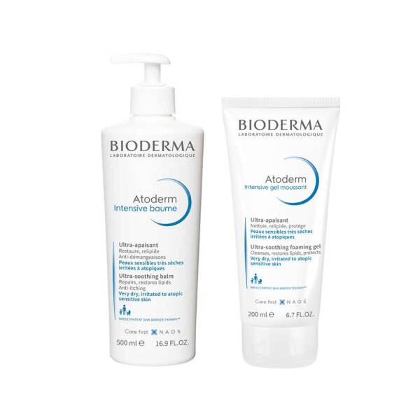 Bioderma Atoderm Intensive Balm + Temizleme Jeli Seti - 1