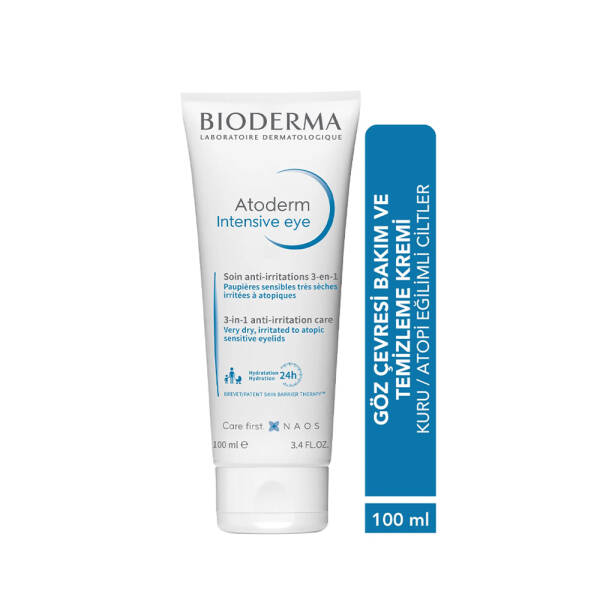 Bioderma Atoderm Intensive Eye 100ml Göz Çevresi Bakım ve Temizleme Kremi PUANSIZDIR - 2