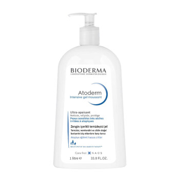 Bioderma Atoderm Intensive Foaming Gel Temizleme Jeli 1 Litre - 1