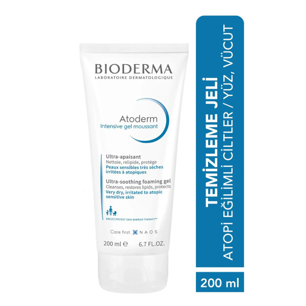 Bioderma Atoderm Intensive Foaming Gel Temizleyici Jel 200ml - 2