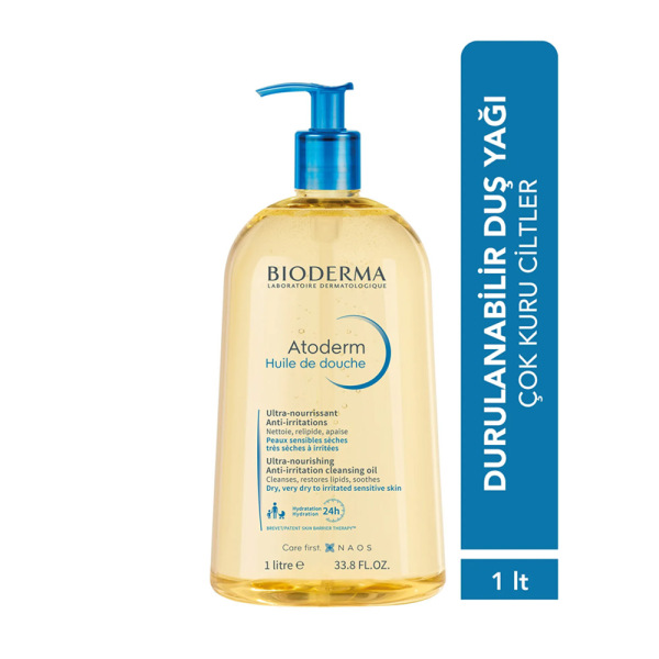 Bioderma Atoderm Shower Oil Duş Yağı 1 Litre - 2