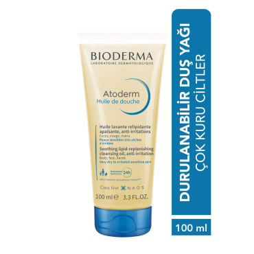 Bioderma Atoderm Shower Oil Duş Yağı 100ml - 2