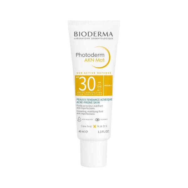 Bioderma Photoderm AKN Mat SPF30 Matlaştırıcı Güneş Koruyucu Krem 40ml - 1