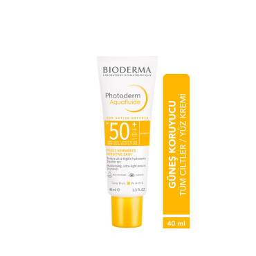 Bioderma Photoderm Aquafluide Renksiz Güneş Koruyucu SPF50+ 40ml - 2