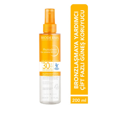 Bioderma Photoderm Bronz Sun Protective Water Güneş Koruyucu SPF30 200ml - 2