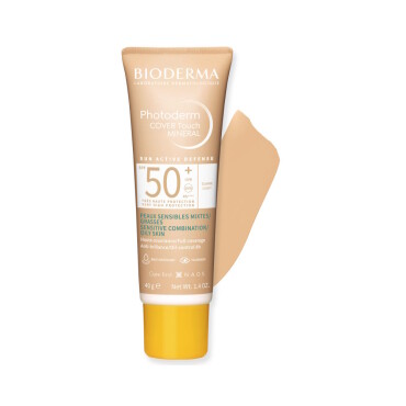 Bioderma Photoderm Cover Kapatıcı Güneş Koruyucu Krem Light SPF50+ 40g - 1