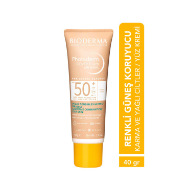 Bioderma Photoderm Cover Touch Very Light Kapatıcı Etkili Mineral Güneş Koruyucu 40g - 2