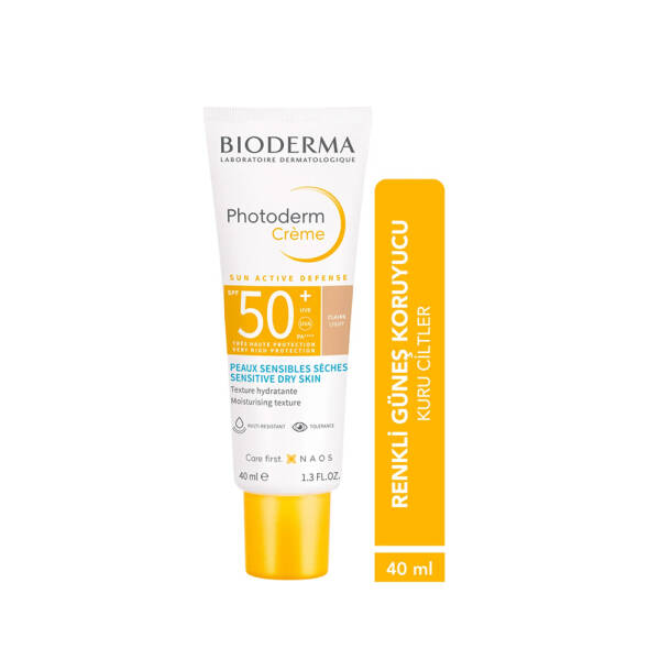 Bioderma Photoderm Kuru Ciltler İçin Güneş Koruyucu Krem Light SPF50+ 40ml - 2