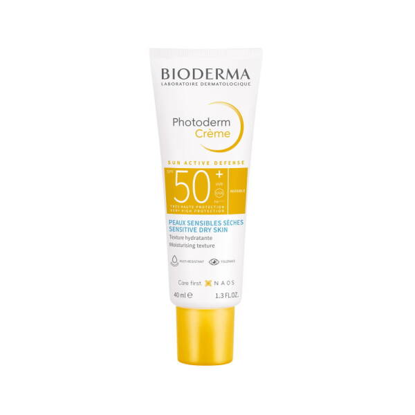 Bioderma Photoderm Kuru Ciltler İçin Güneş Koruyucu Krem Renksiz SPF50+ 40ml - 1