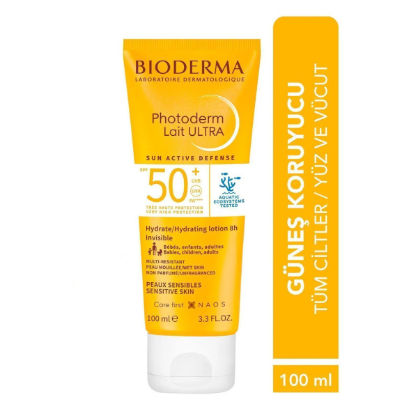 Bioderma Photoderm Lait Ultra Güneş Koruyucu SPF50+ 100ml - 2