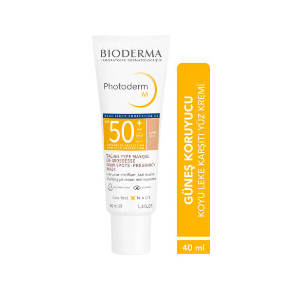 Bioderma Photoderm M Light Leke Karşıtı Güneş Koruyucu SPF50+ 40ml - 2