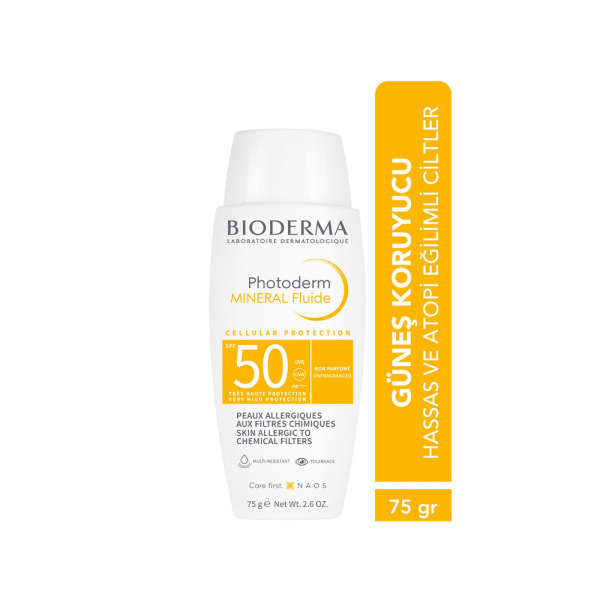 Bioderma Photoderm Mineral Filtreli Güneş Koruyucu Krem SPF50+ 75g - 2