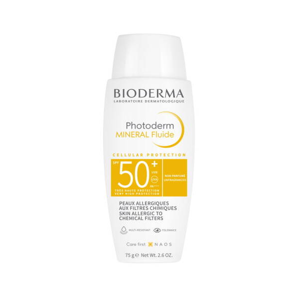 Bioderma Photoderm Mineral Filtreli Güneş Koruyucu Krem SPF50+ 75g - 1