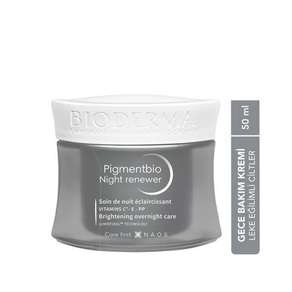 Bioderma Pigmentbio Night Renewer Gece Bakım Kremi 50ml - 2