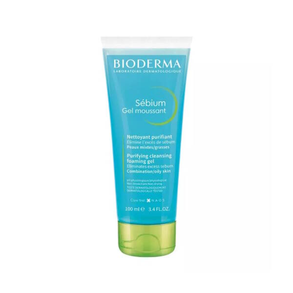 Bioderma Sebium Foaming Gel Yüz Temizleme Jeli 100ml - 1