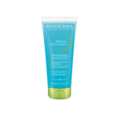 Bioderma Sebium Foaming Gel Temizleme Jeli 200 ml Tüp - 1