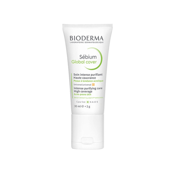 Bioderma Sebium Global Cover Bakım Kremi 30ml - 1