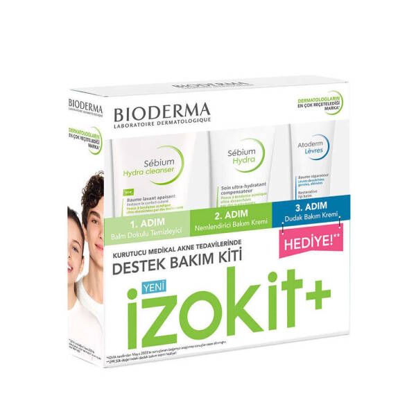 Bioderma Sebium Izokit+ Destek Bakım Kiti Yeni - 1