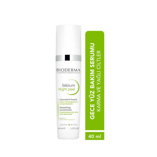 Bioderma Sebium Night Peel 40ml Gece Serumu - 2