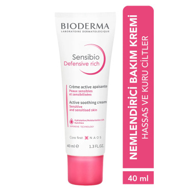 Bioderma Sensibio Defensive Rich Günlük Bakım Kremi 40ml - 2