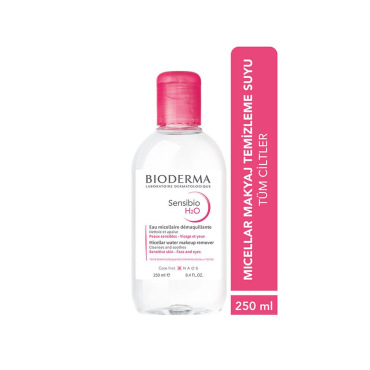 Bioderma Sensibio H2O Micellar Makyaj Temizleme Suyu 250 ml - 2