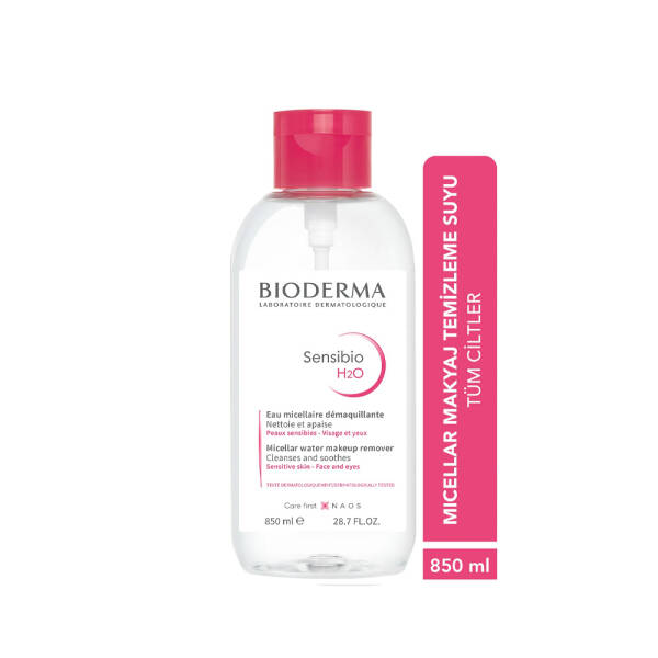 Bioderma Sensibio H2O Temizleyici Misel Su 850ml PUANSIZDIR - 2