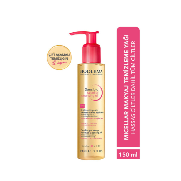 Bioderma Sensibio Micellar Cleansing Oil Makyaj Temizleme Yağı 150ml - 2