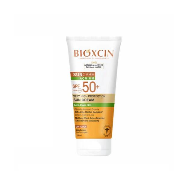 Bioxcin Sun Care Çok Yüksek Korumalı Akneye Eğilimli Ciltler İçin Güneş Kremi SPF50+ 150ml - 1