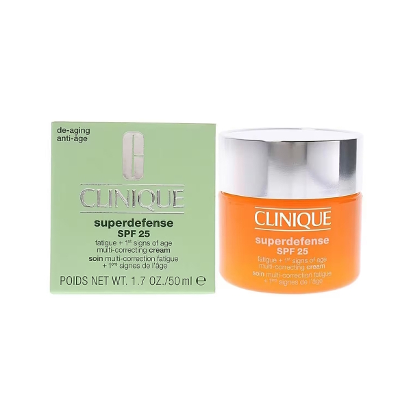 Clinique Superdefense SPF25 Karma ve Yağlı Ciltler İçin Çoklu Düzeltici Jel 50ml - 1