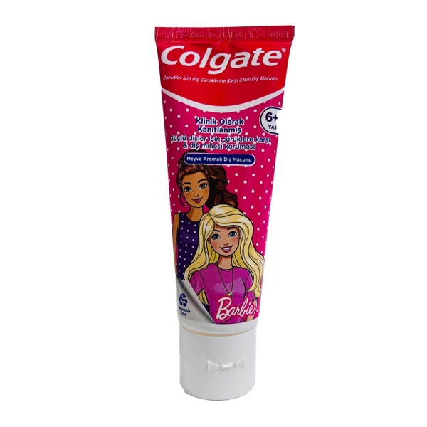 Colgate Çocuklar İçin Barbie Diş Macunu 6+ Yaş 75ml - 1