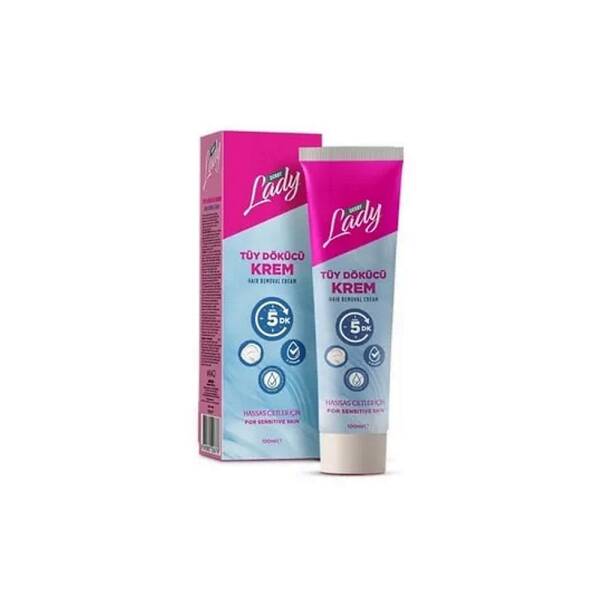 Derby Lady Tüy Dökücü Krem Hassas Ciltler İçin 100ml - 1