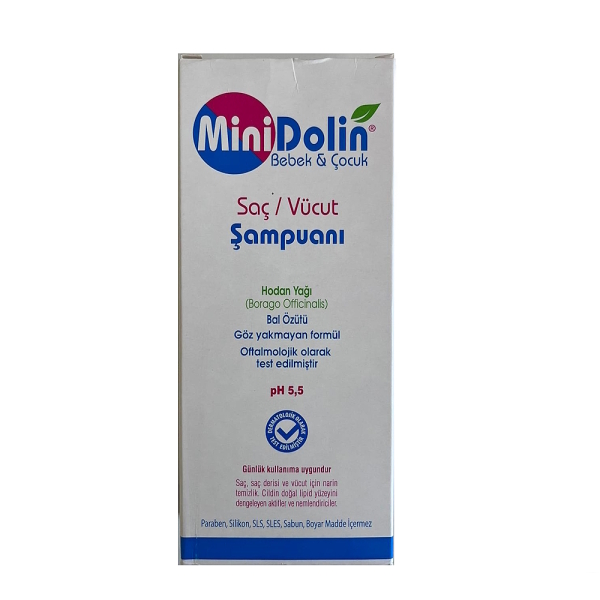 Dermadolin Minidolin Bebek ve Çocuklar İçin Saç ve vücut şampuanı 250ml - 1