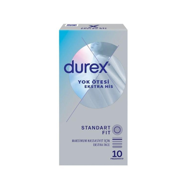 Durex Yok Ötesi Ekstra His Standart Fit 10 Adet - 1