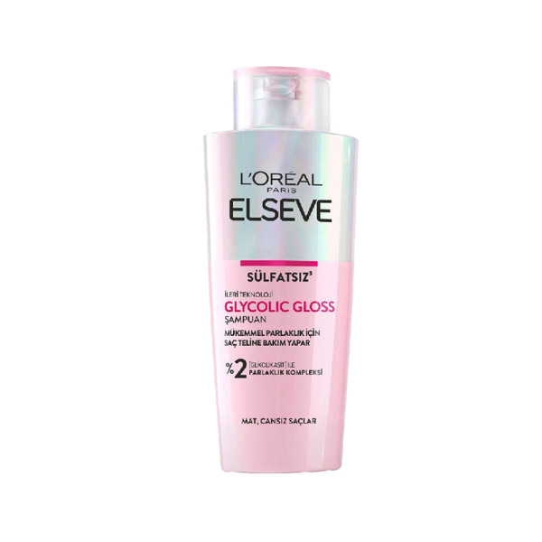 Elseve Glycolic Gloss Şampuan 200ml - 1