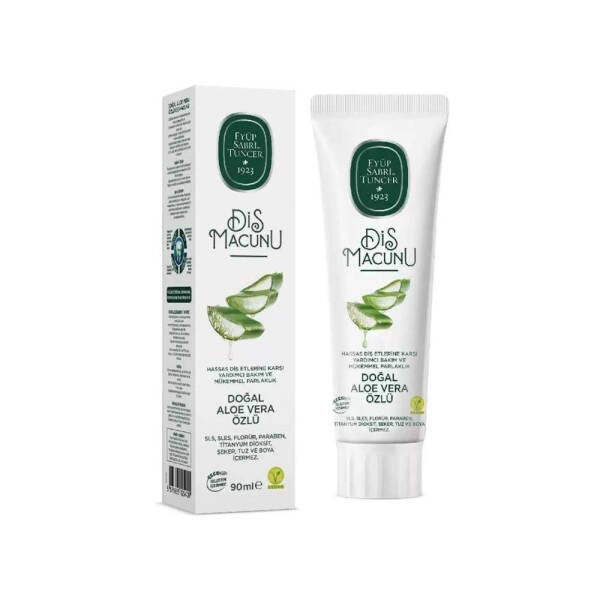 Eyüp Sabri Tuncer Diş Macunu 90ml Doğal Aloe Vera - 1