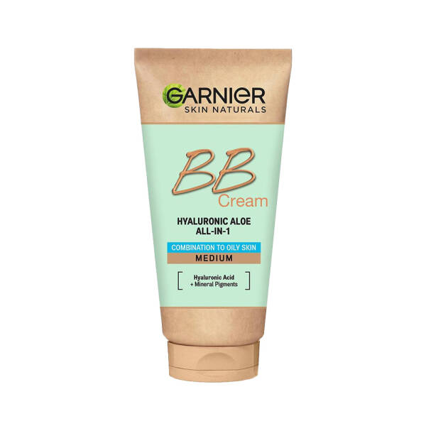 Garnier Skin Naturals BB Krem Yağlı Ciltler İçin Orta Ton 50ml - 1