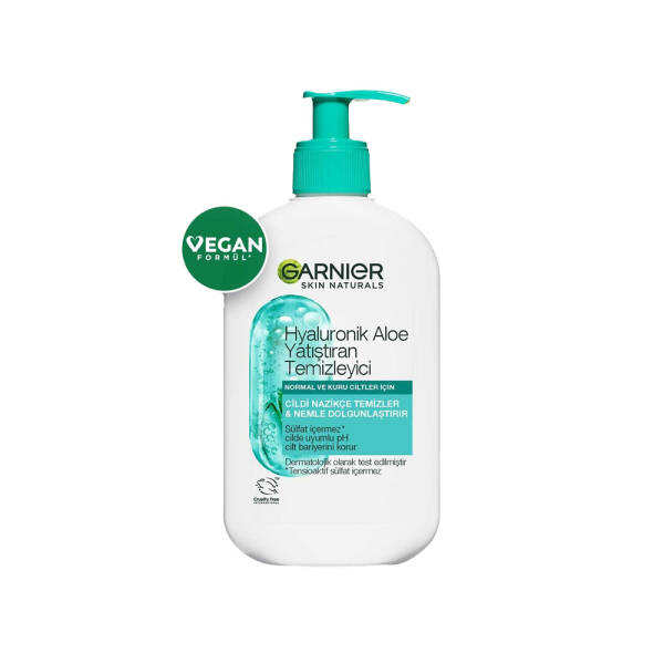 Garnier Skin Naturals Hyaluronik Aloe Yatıştıran Temizleyici 250ml - 1