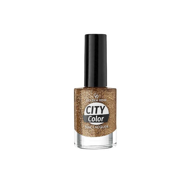 Golden Rose City Color Nail Lacquer Glitter 10.2ml No:107 - 1