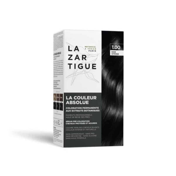 Lazartigue La Couleur Absolue Saç Boyası 1.00 Intense Black - 1