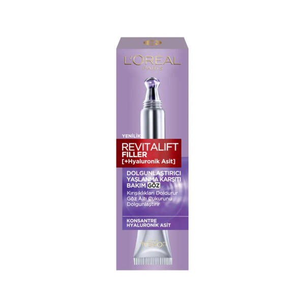 Loreal Paris Revitalift Filler Dolgunlaştırıcı Yaşlanma Karşıtı Göz Bakım Kremi 15ml - 1