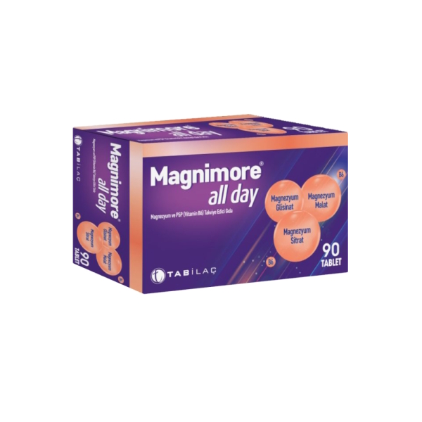 Magnimore All Day Takviye Edici Gıda 90 Tablet - 1