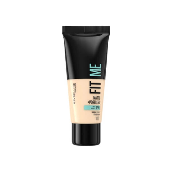 Maybelline Fit Me Matte +Poreless Normal To Oily Foundation 30ml No:100 Warm Ivory - 1